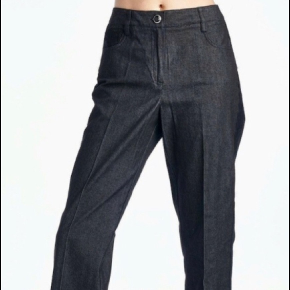 Black Woman’s Larry Levine lace panel pants